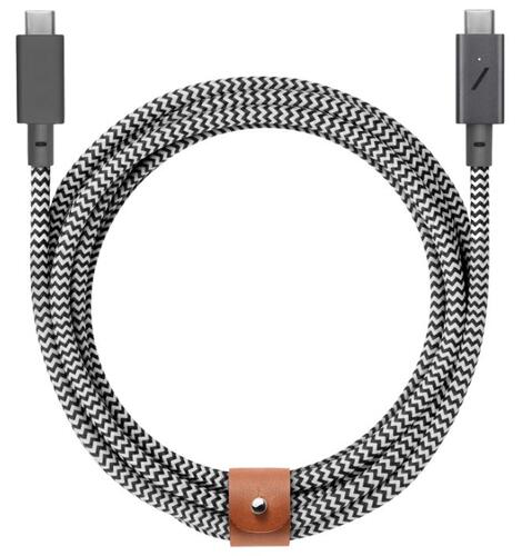 Купить Кабель круглый Native Union USB Type-C - USB Type-C серый 2.4 м  5466034. Характеристики, отзывы и цены в Донецке
