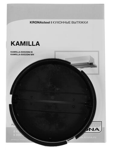 Купить Вытяжка телескопическая KRONA KAMILLA 6002DNIX белый/серебристый  1256364. Характеристики, отзывы и цены в Донецке