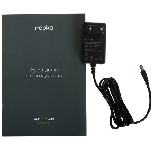 Купить Вентилятор Reoka RKTBF-15DC  серый  9048410. Характеристики, отзывы и цены в Донецке