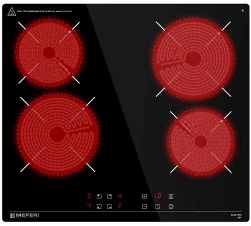 Купить Электрическая варочная поверхность Meferi MEH604BK LIGHT  9168761. Характеристики, отзывы и цены в Донецке