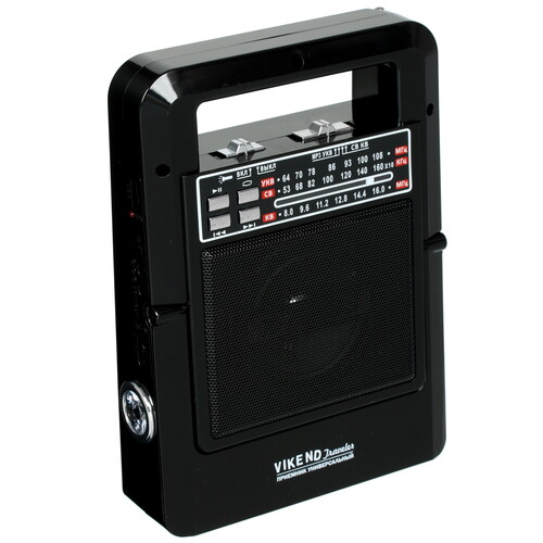 Купить Радиоприемник VIKEND Traveler черный  1661727. Характеристики, отзывы и цены в Донецке