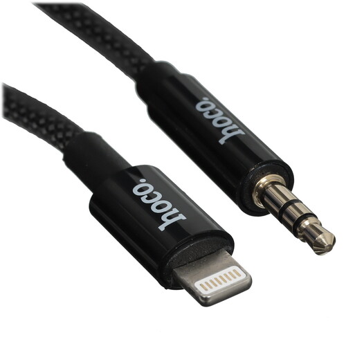 Купить Кабель   Borofone 3.5 mm jack - Lightning черный  5474943. Характеристики, отзывы и цены в Донецке