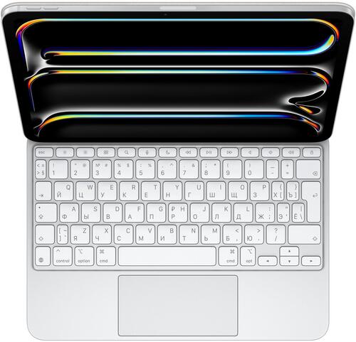 Купить Чехол-клавиатура Apple Magic Keyboard для Apple iPad Pro 11" (M4) белый  5459713. Характеристики, отзывы и цены в Донецке