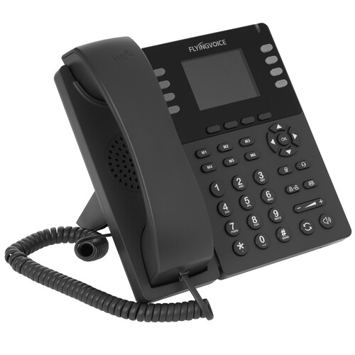 Купить Телефон VoIP Flyingvoice P23GW серый  9089010. Характеристики, отзывы и цены в Донецке