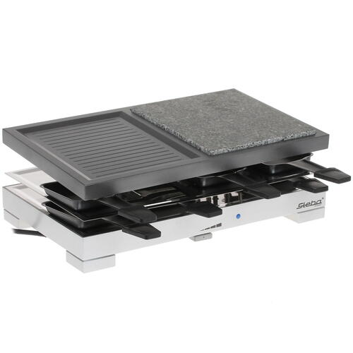 Купить Раклетница Steba RC 88 серебристый  1171406. Характеристики, отзывы и цены в Донецке