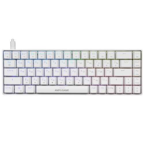 Купить Клавиатура проводная Fifine AmpliGame GK1W  5618447. Характеристики, отзывы и цены в Донецке