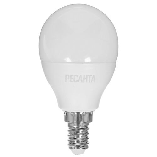 Купить Лампа светодиодная Ресанта LL-R-G45-7W-230-3K-E14  5401735. Характеристики, отзывы и цены в Донецке