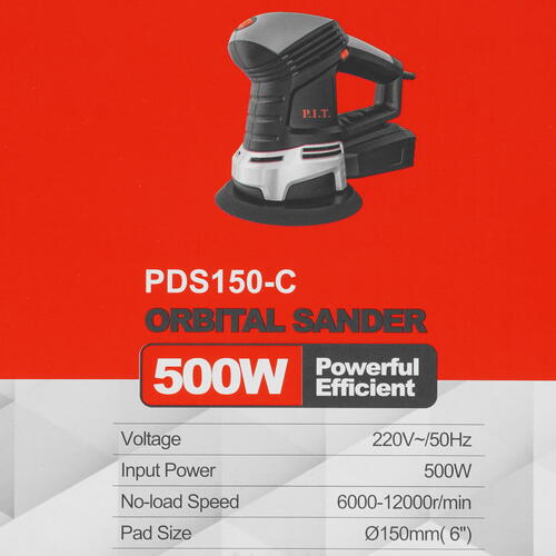 Купить Эксцентриковая шлифмашинка P.I.T. PDS150-C  9938107. Характеристики, отзывы и цены в Донецке