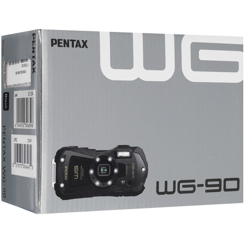 Купить Компактный фотоаппарат PENTAX WG-90 черный  5667774. Характеристики, отзывы и цены в Донецке