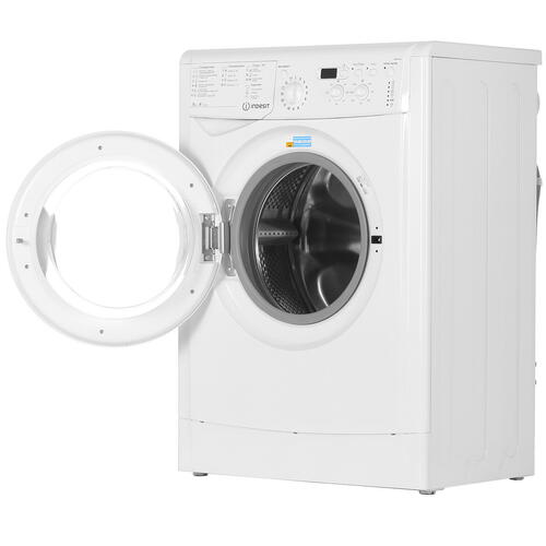 Купить Стиральная машина Indesit IWSD 51051 CIS белый  7975171. Характеристики, отзывы и цены в Донецке
