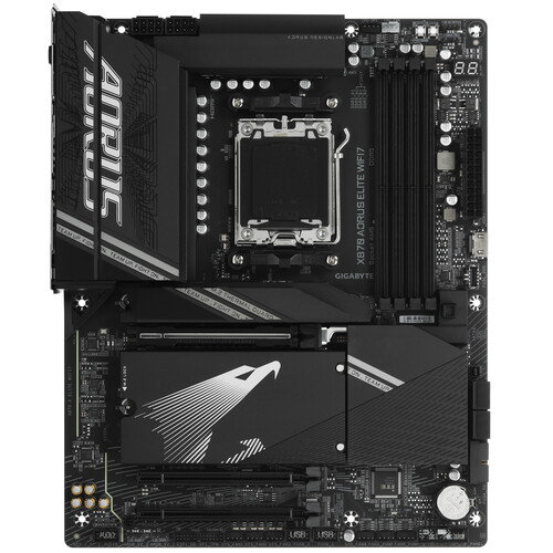 Купить Материнская плата GIGABYTE X870 AORUS ELITE WIFI7  5492077. Характеристики, отзывы и цены в Донецке