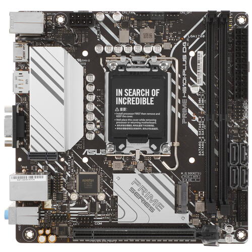Купить Материнская плата ASUS PRIME H610I-PLUS D4-CSM  5073421. Характеристики, отзывы и цены в Донецке