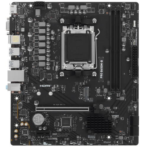 Купить Материнская плата MSI PRO B650M-B  5449187. Характеристики, отзывы и цены в Донецке