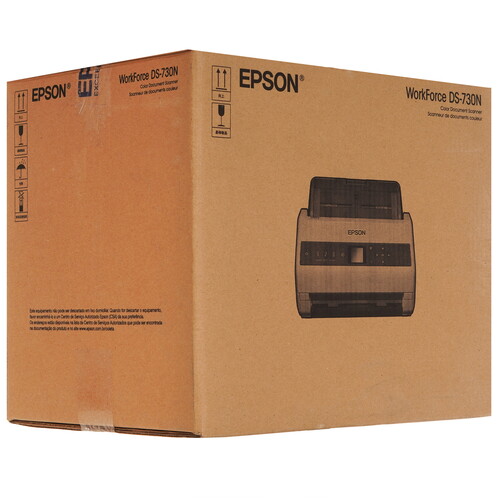 Купить Сканер Epson WorkForce DS-730N  9278780. Характеристики, отзывы и цены в Донецке