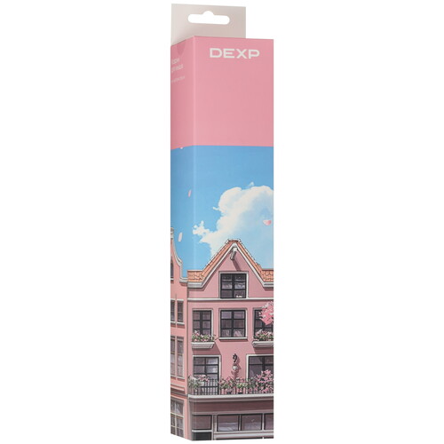 Купить Коврик DEXP Cartoon Cities (M) разноцветный  9286077. Характеристики, отзывы и цены в Донецке