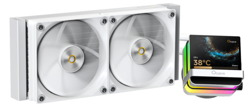 Купить Система охлаждения Ocypus Sigma L24 PRO  белая  5632339. Характеристики, отзывы и цены в Донецке