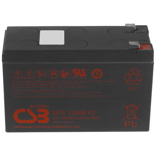 Купить Аккумуляторная батарея для ИБП CSB UPS 12460 F2  5416692. Характеристики, отзывы и цены в Донецке