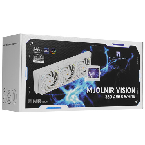 Купить Система охлаждения Thermalright Mjolnir Vision 360 ARGB  белая  5615672. Характеристики, отзывы и цены в Донецке