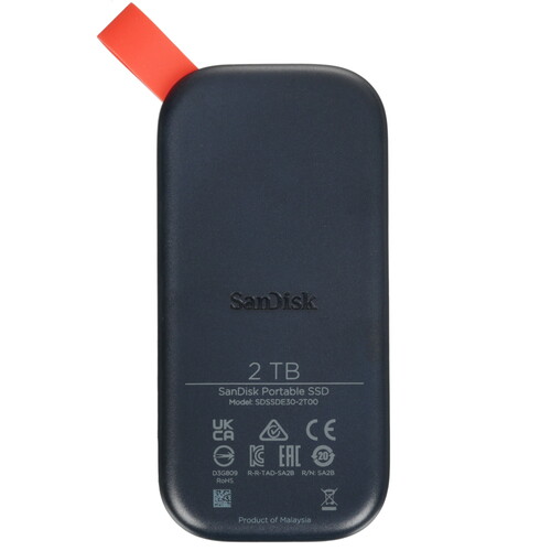 Купить 2000 ГБ Внешний SSD SanDisk Portable  9298556. Характеристики, отзывы и цены в Донецке