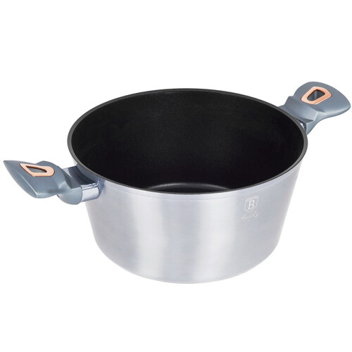 Купить Кастрюля Berlinger Haus  Moonlight Edition BH-6012 4.1 л 24 см серый  9150977. Характеристики, отзывы и цены в Донецке