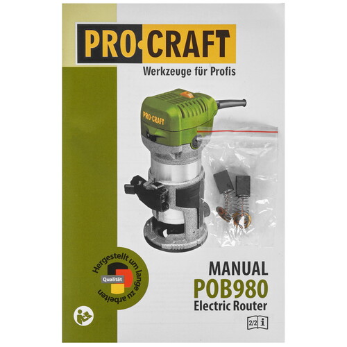 Купить Фрезер PROCRAFT POB980  9277887. Характеристики, отзывы и цены в Донецке