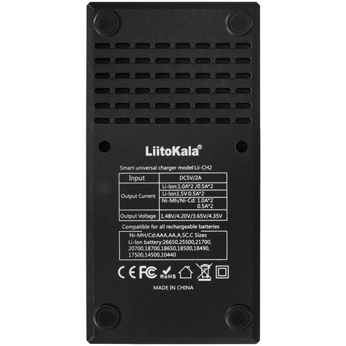 Купить Зарядное устройство LiitoKala Lii-CH2  9212378. Характеристики, отзывы и цены в Донецке