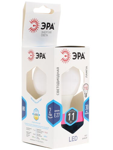 Купить Лампа светодиодная ЭРА LED smd A60-11w-840-E27  1139429. Характеристики, отзывы и цены в Донецке