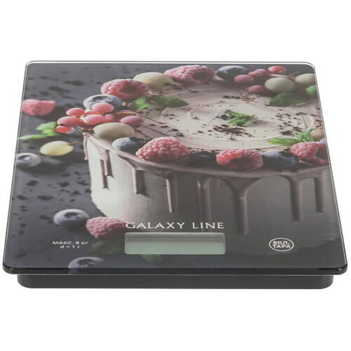 Купить Кухонные весы Galaxy LINE GL 2820 синий  9061367. Характеристики, отзывы и цены в Донецке