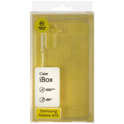 Купить Накладка  Red Line iBox Crystal для Samsung Galaxy A15 (4G/5G) прозрачный  5467260. Характеристики, отзывы и цены в Донецке