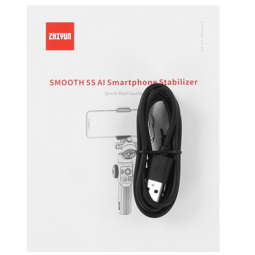 Купить Стабилизатор для смартфона Zhiyun Smooth 5S AI COMBO черный  5605925. Характеристики, отзывы и цены в Донецке