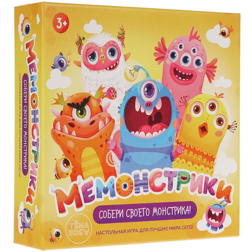 Купить Игра настольная "Мемонстрики"  4756174. Характеристики, отзывы и цены в Донецке