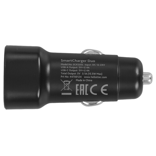 Купить Автомобильное ЗУ TTEC SmartCharger Duo черный  9140680. Характеристики, отзывы и цены в Донецке