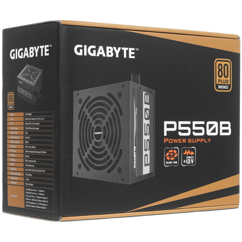 Купить Блок питания GIGABYTE GP-P550B  5619844. Характеристики, отзывы и цены в Донецке