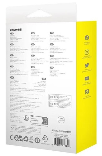 Купить Кабель круглый Baseus USB Type-C - USB Type-C черный 2 м  9260768. Характеристики, отзывы и цены в Донецке
