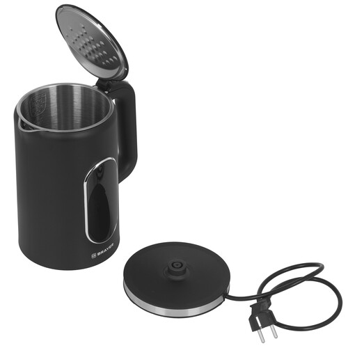 Купить Электрочайник BRAYER BR6107BK черный  9214850. Характеристики, отзывы и цены в Донецке