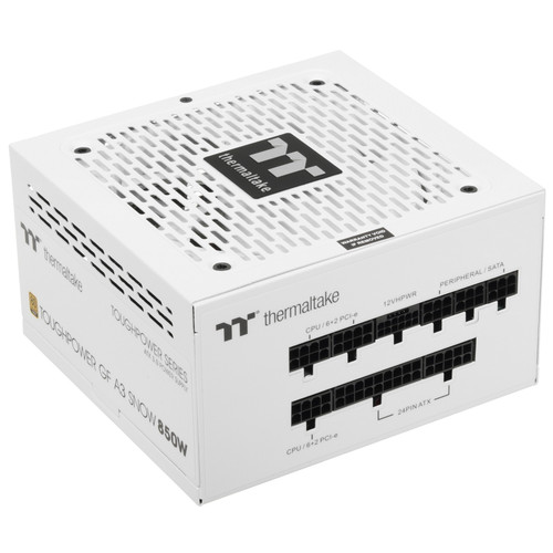 Купить Блок питания Thermaltake Toughpower GF A3 Snow 850W - TT Premium Edition [TTP-0850AH2FLG] белый  5649794. Характеристики, отзывы и цены в Донецке