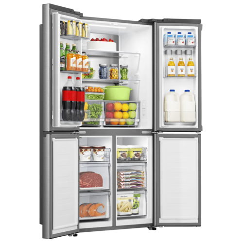 Купить Холодильник многодверный   Hisense RQ5P470SAI1 серебристый  9300180. Характеристики, отзывы и цены в Донецке