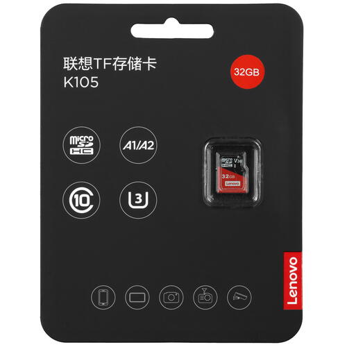 Купить Карта памяти Lenovo K105 microSDHC 32 ГБ [QXB1P41597]  5451799. Характеристики, отзывы и цены в Донецке