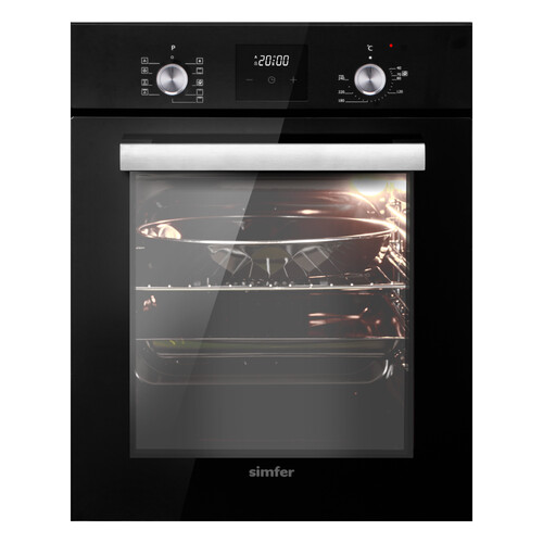 Купить Электрический духовой шкаф Simfer B4EB59070 черный  9240911. Характеристики, отзывы и цены в Донецке