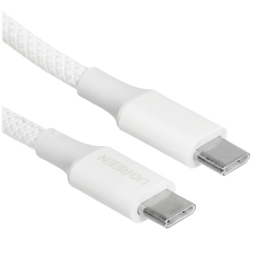 Купить Кабель круглый Ugreen USB Type-C - USB Type-C белый 2 м  5624627. Характеристики, отзывы и цены в Донецке