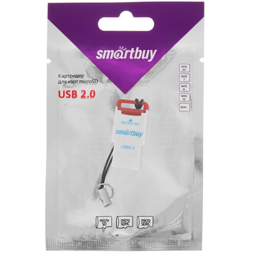 Купить Кард-ридер Smartbuy 707  4842273. Характеристики, отзывы и цены в Донецке