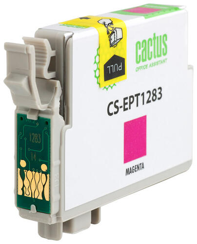 Купить Картридж Cactus CS-EPT1283 пурпурный  0138375. Характеристики, отзывы и цены в Донецке