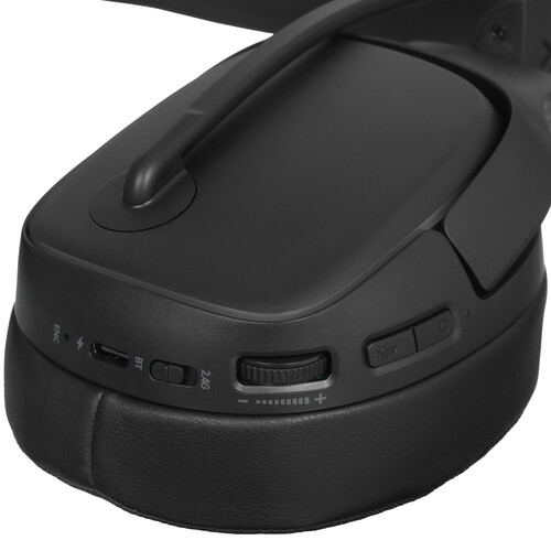 Купить Беспроводные/проводные наушники ATK Mercury M1 черный 2025  5616209. Характеристики, отзывы и цены в Донецке