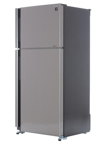 Купить Холодильник с морозильником  Sharp SJXE55PMSL серебристый  7919025. Характеристики, отзывы и цены в Донецке
