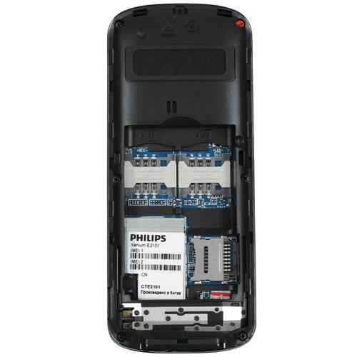 Купить Сотовый телефон Philips Xenium E2101 черный  5079277. Характеристики, отзывы и цены в Донецке