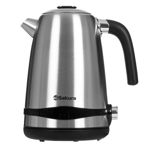 Купить Электрочайник Sakura Premium SA-2177DS серебристый  9214098. Характеристики, отзывы и цены в Донецке