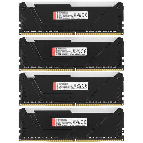 Купить Оперативная память Kingston FURY Beast Black RGB  5436286. Характеристики, отзывы и цены в Донецке