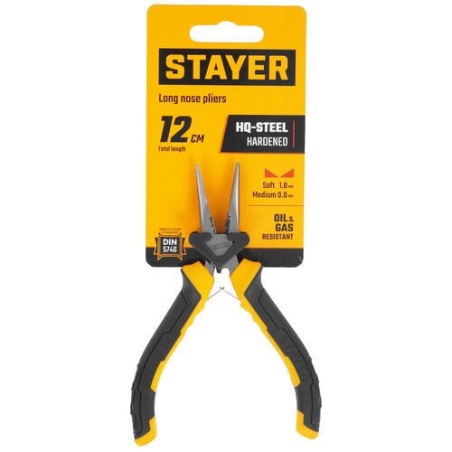 Купить Длинногубцы STAYER 2218-2_z02  9170194. Характеристики, отзывы и цены в Донецке