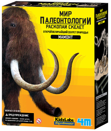 Купить Набор 4M 00-03236 Раскопай скелет. Мамонт  9142337. Характеристики, отзывы и цены в Донецке