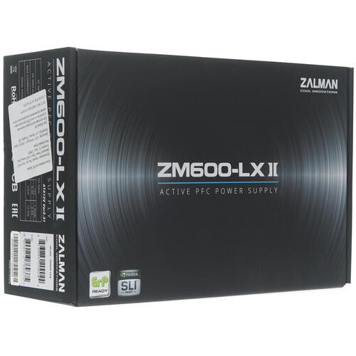 Купить Блок питания ZALMAN ZM600-LXII  1379193. Характеристики, отзывы и цены в Донецке